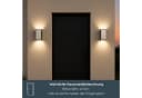 MeLiTec LED Wandleuchte 146 Edelstahl matt eckig Up & Down Bild 1