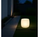 MeLiTec LED Solarleuchte Solar Gartenleuchte LK08-4 Modell Trommel Bild 2