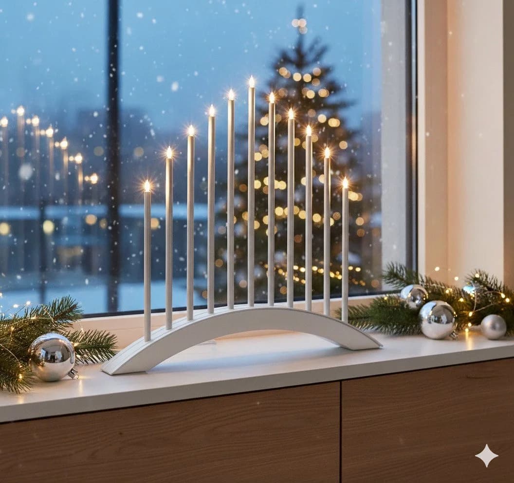 MeLiTec LED Fensterleuchter SL59 USB-C Stimmungslicht