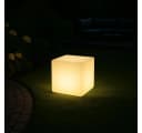 MeLiTec LED Gartenleuchte RGBW Würfel mit Farbwechsel Bild 2
