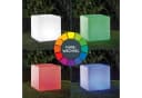MeLiTec LED Gartenleuchte RGBW Würfel mit Farbwechsel Bild 3