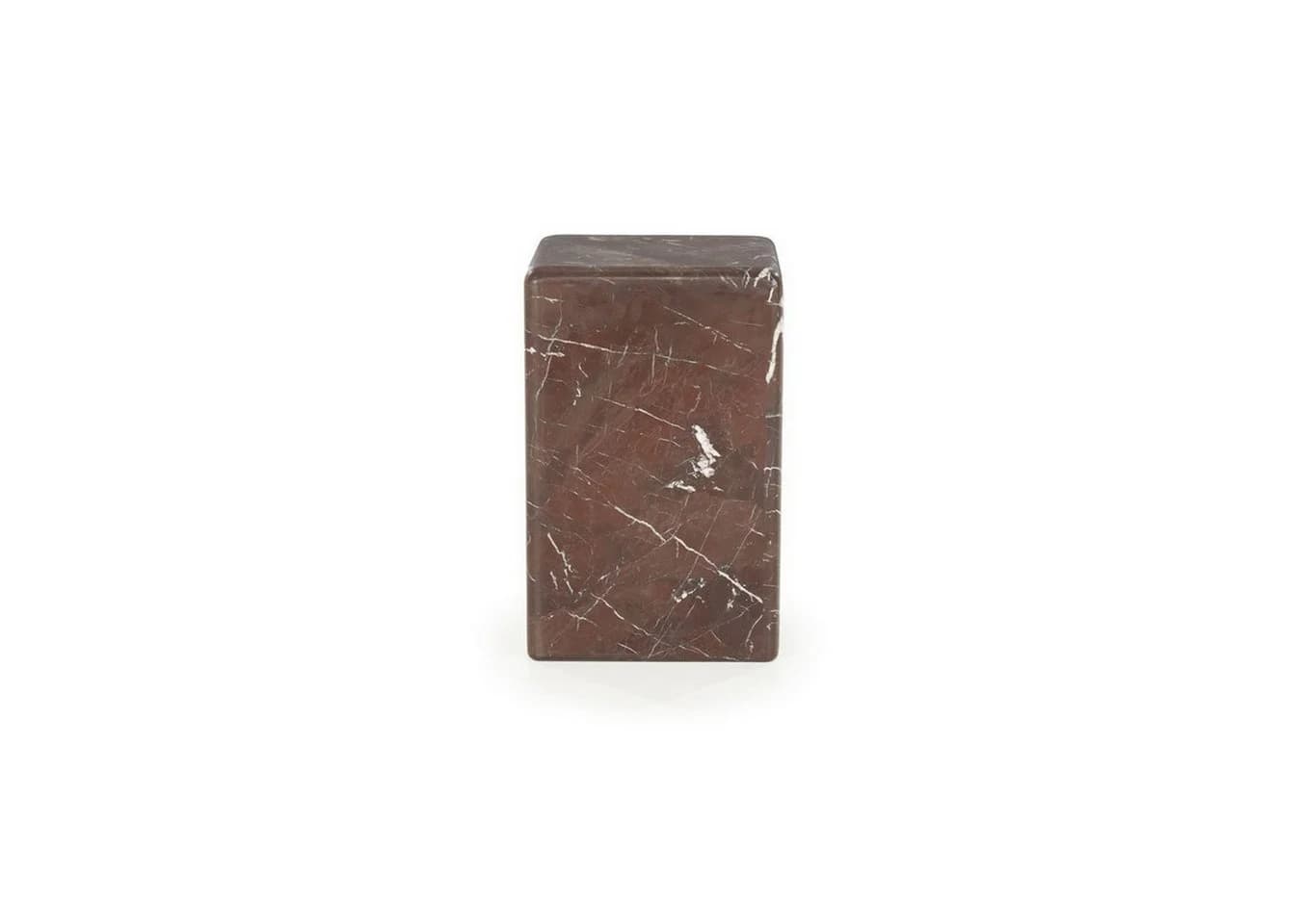 BOO Beistelltisch Cube Marmor rot - Bild 2