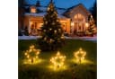 Salcar LED-Lichterkette Stern Garten Warmweiß 30cm Bild 4