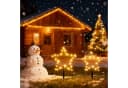 Salcar LED-Lichterkette Stern Garten Warmweiß 30cm Bild 5