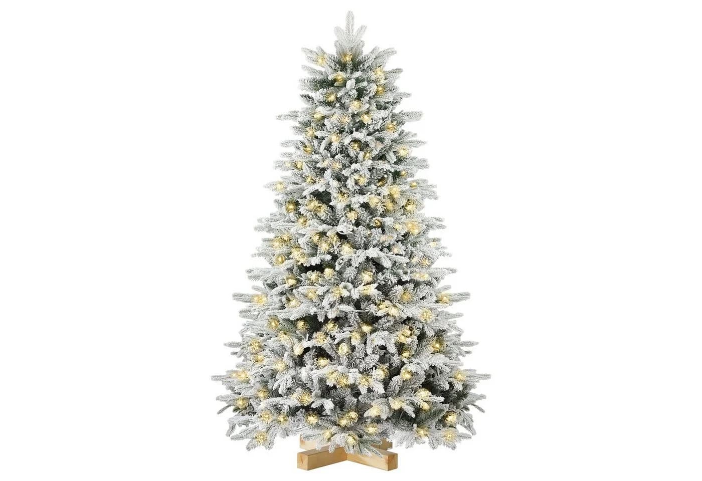Salcar Künstlicher Weihnachtsbaum mit LED-Beleuchtung 180 cm - Bild 2