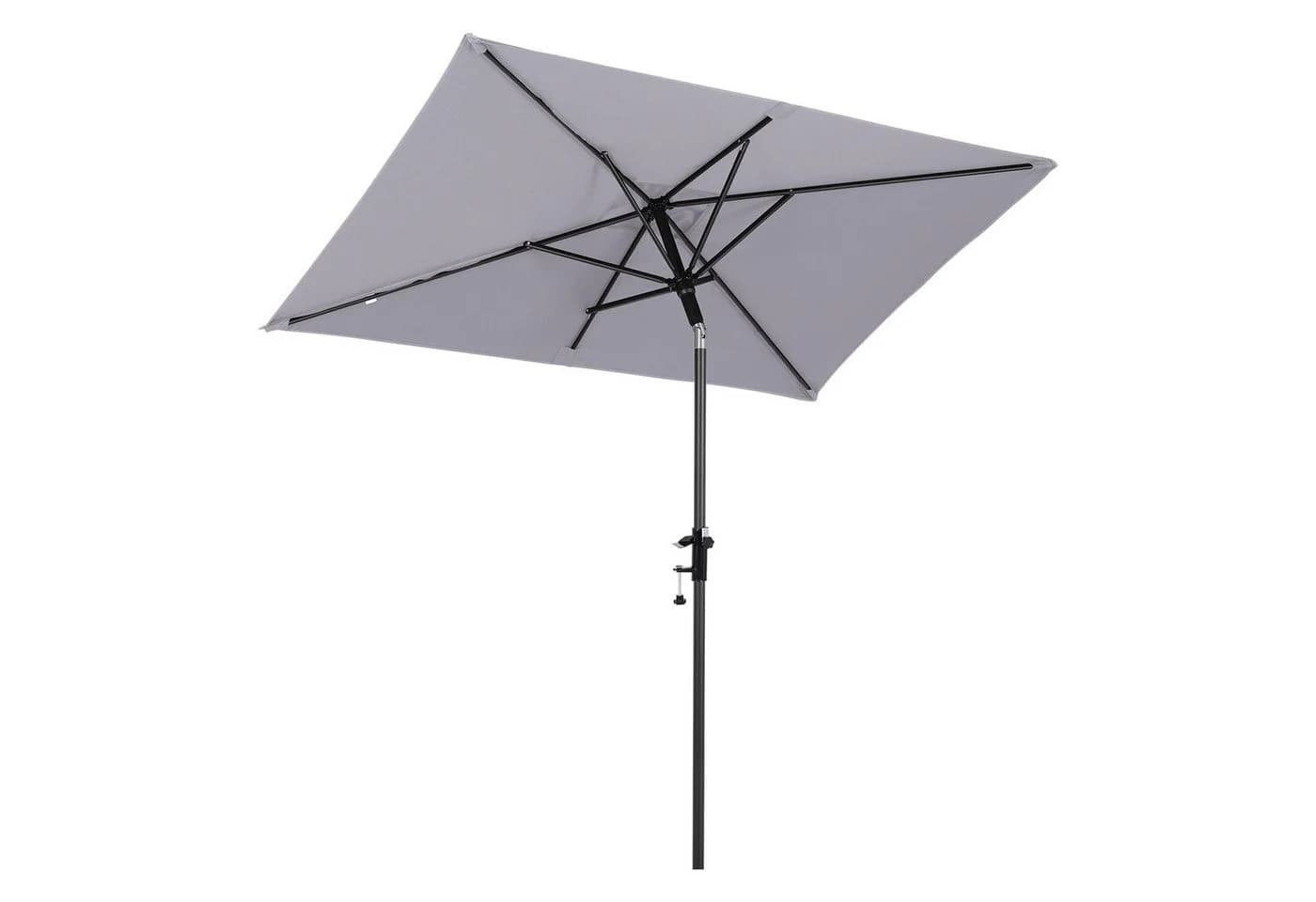 Sekey Balkonschirm 200x125 cm Hellgrau UV50+ Kippbar - Bild 2