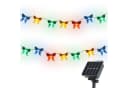 Salcar LED Solarleuchte Lichterkette 10M 50 LED Bunt Garten Bild 2
