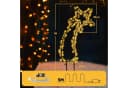 Salcar LED Stern LED Gartenstecker Sternschnuppe 1M 400 LED Weihnachtslicht Stern Außen, Warmweiß Bild 5