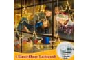 Salcar LED Stern Fensterdeko Warmweiß 30cm 8 Modi Timer Bild 4