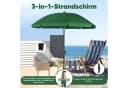 Sekey Sonnenschirm Tannengrün UV-Schutz 50+ höhenverstellbar Bild 4