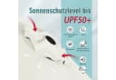 Sekey Doppel Sonnenschirm 400x220 cm Creme mit 50 kg Standfuß Bild 5