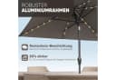 Sekey Sonnenschirm 210 x 140 cm Aluminum UV50+ LED-Solar-Beleuchtung Bild 4