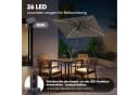 Sekey Sonnenschirm 210 x 140 cm Aluminum UV50+ LED-Solar-Beleuchtung Bild 5