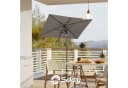 Sekey Balkonschirm 180 x 130 cm Sonnenschirm UPF 50+ Bild 1