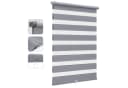 Doppelrollo Duo Rollo Schnurlos Klemmfix ohne Bohren Rollo Faltrollo, Sekey Bild 2