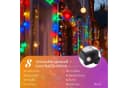 Salcar LED-Lichterkette Bunt 10m 1000er LED 8 Modi Timer Bild 1