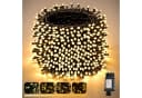 Salcar LED-Lichterkette Außen Weihnachtsbeleuchtung 15m 250 LEDs 9 Modi Warmweiß bis Gelb Dimmbar Bild 2