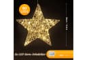 Salcar LED-Lichterkette Stern Dekoleuchte Warmweiß Roségold 80 LEDs Bild 5