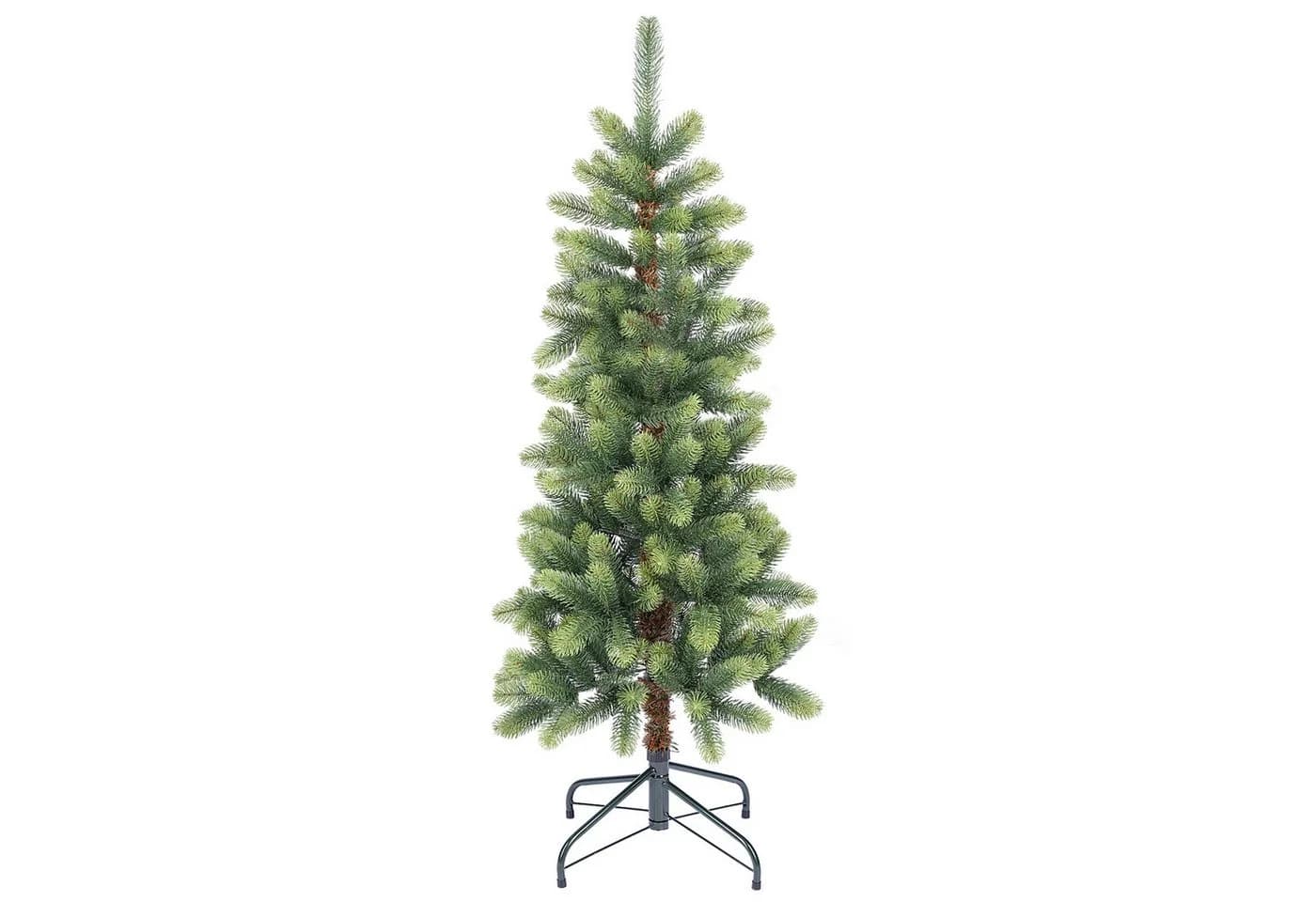 Salcar Künstlicher Weihnachtsbaum 120cm PE Schmal Tannenbaum Grün - Bild 2
