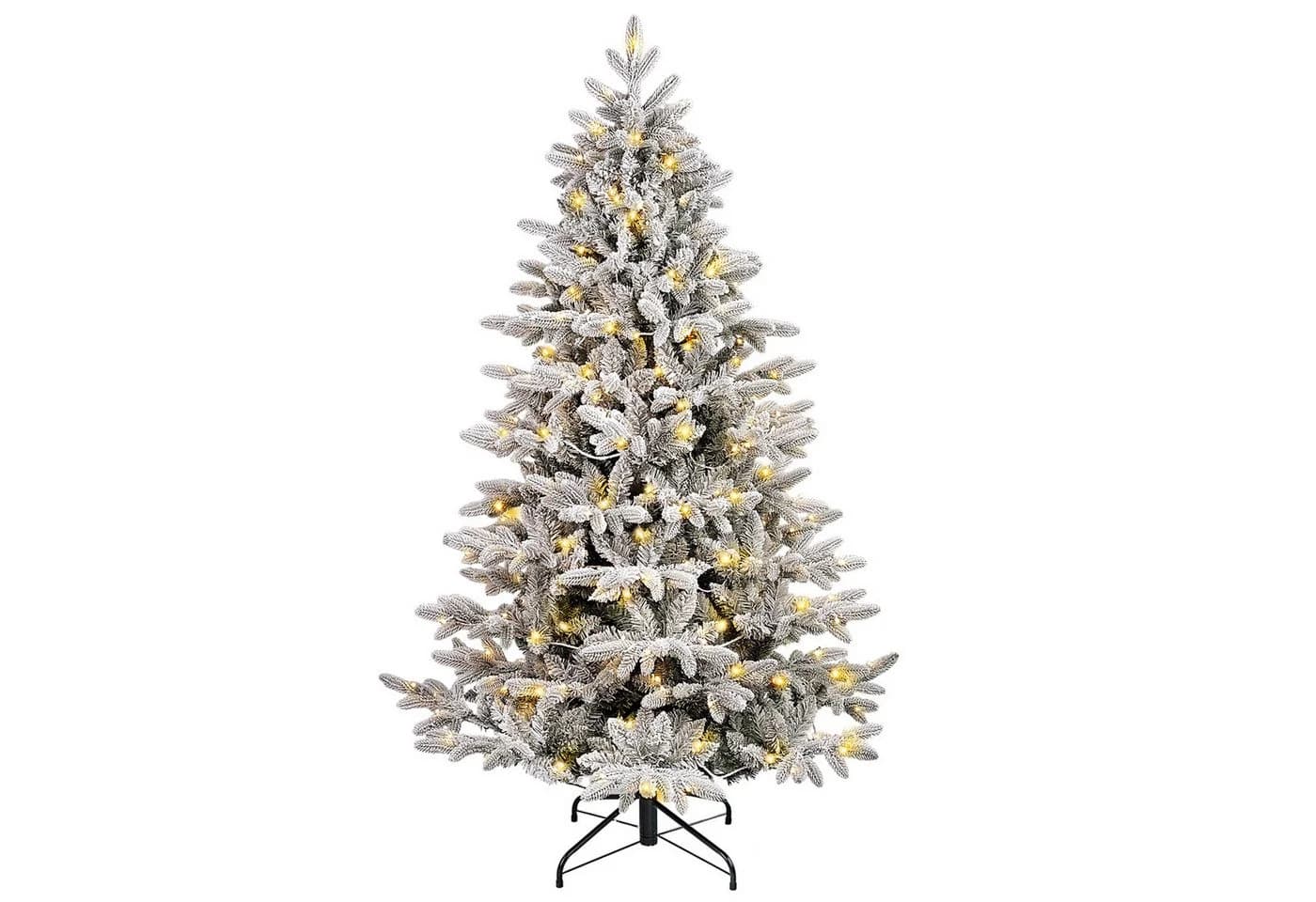 Salcar Künstlicher Weihnachtsbaum mit Schnee 180 cm - Bild 3