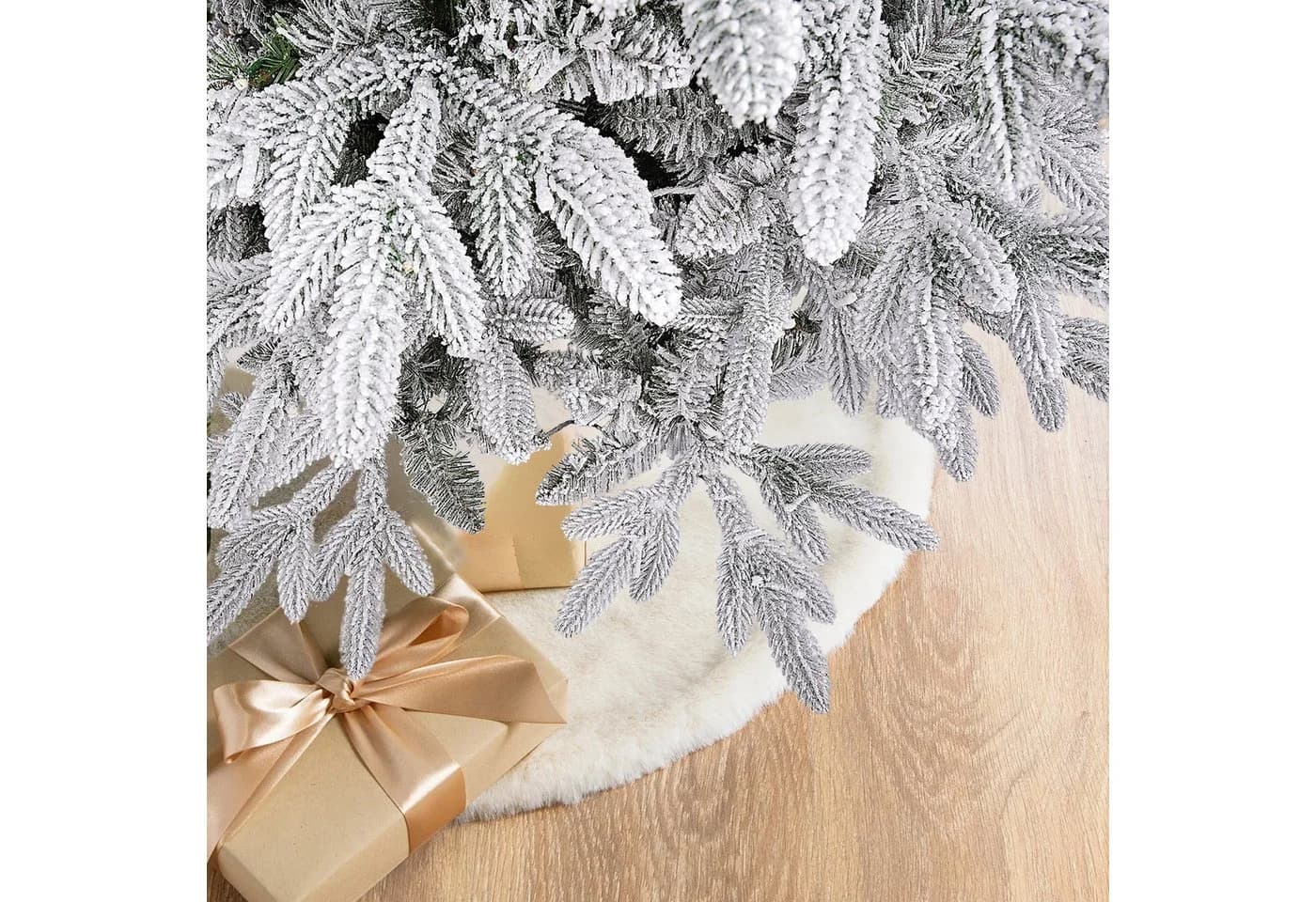 Salcar Künstlicher Weihnachtsbaum mit Schnee 180 cm - Bild 5