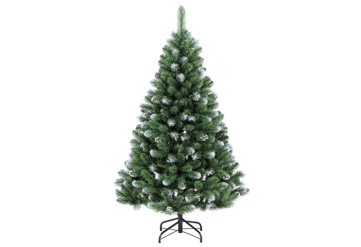 Salcar Künstlicher Weihnachtsbaum mit Schnee 120 cm - Bild 2