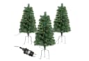 Salcar Künstlicher Weihnachtsbaum 3er Set LED Weihnachtsbaum mit Beleuchtung Bild 2