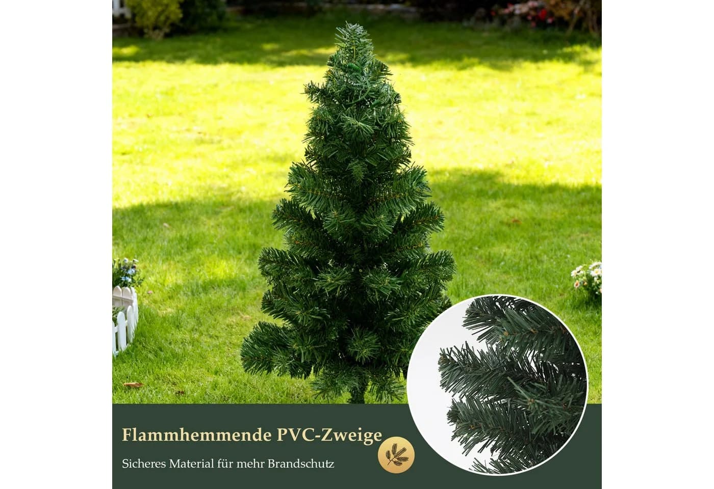 Salcar Künstlicher Weihnachtsbaum 3er Set LED Weihnachtsbaum mit Beleuchtung - Bild 4