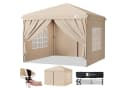 SUNULA Faltpavillon 3x3 m Gartenpavillon mit 4 Seitenteilen Bild 2