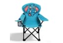 SUNULA Kinder Campingstuhl Klappstuhl Blau Elefant Motiv Bild 2
