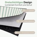 Sekey Picknickdecke Wasserdicht 200x200 cm 3-Schicht mit PEVA Unterseite Bild 4