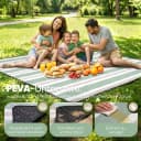 Sekey Picknickdecke Wasserdicht 200x200 cm 3-Schicht mit PEVA Unterseite Bild 5
