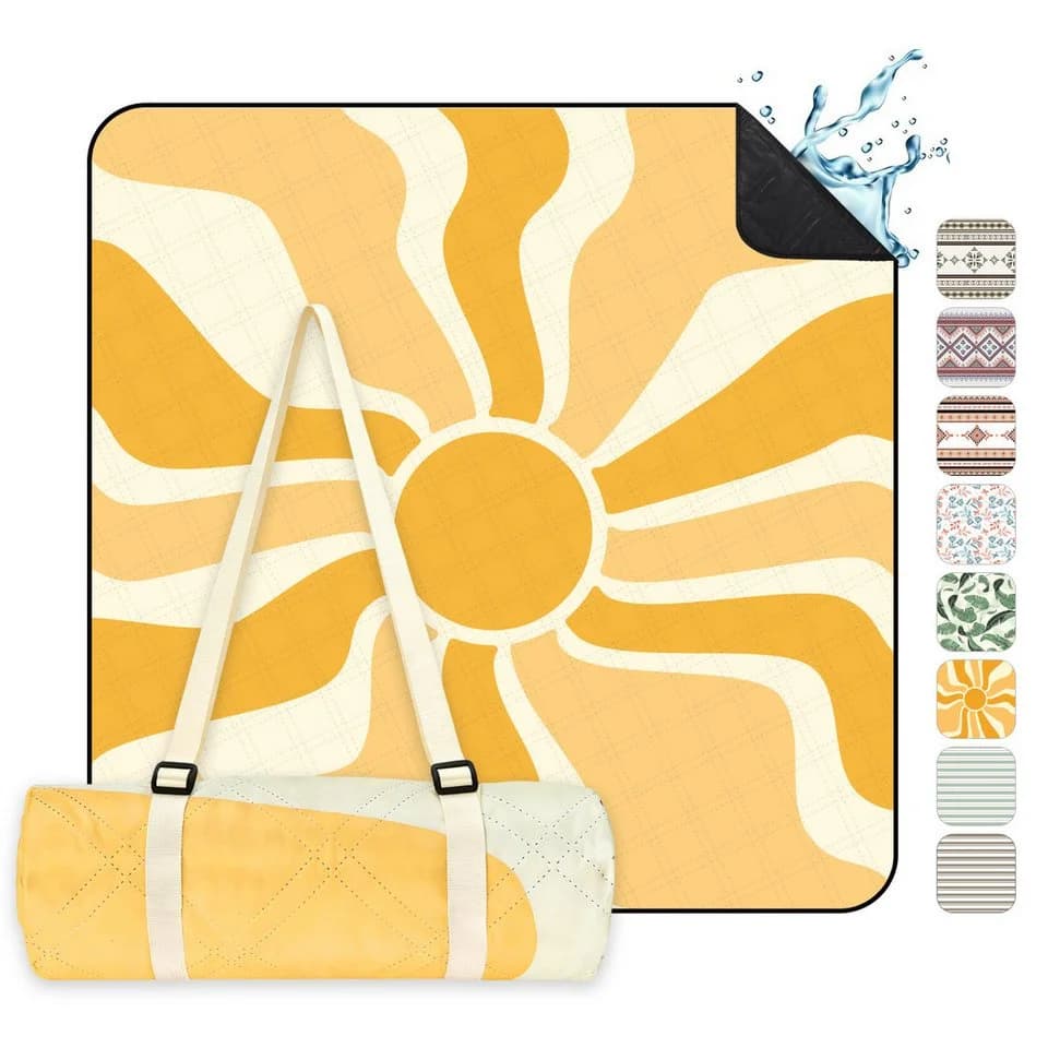 Sekey Picknickdecke Wasserdicht 200x200 cm - Bild 2