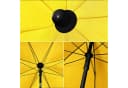 Sekey Sonnenschirm Ø 160 cm Gelb mit Schutzhülle Bild 5