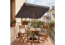 Sekey Rechteckschirm Sonnenschirm Grau UV50+ Balkon Bild 1