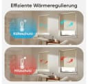 Sekey Seitenzugrollo Verdunkelungsrollo Klemmfix Beige Bild 4