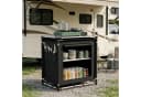 Sekey Campingschrank Faltbar Campingküche Aluminium Schwarz Bild 4
