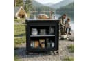 Sekey Campingschrank Faltbar Campingküche Aluminium Schwarz Bild 5