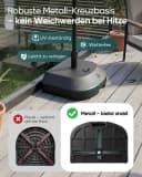 Sekey Halbrunder Sonnenschirmständer Schwarz Kunststoff 38mm Bild 5
