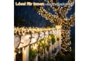 Salcar LED Solarleuchte Lichterkette 11,1m 560 LEDs Warmweiß Fernbedienung Bild 4