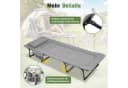 Sekey Faltbett Verstellbar mit Matratze und Kissen Grau Bild 4