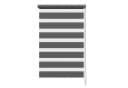 Salcar Doppelrollo Duo Grau Klemmfix Seitenzugrollo Bild 2