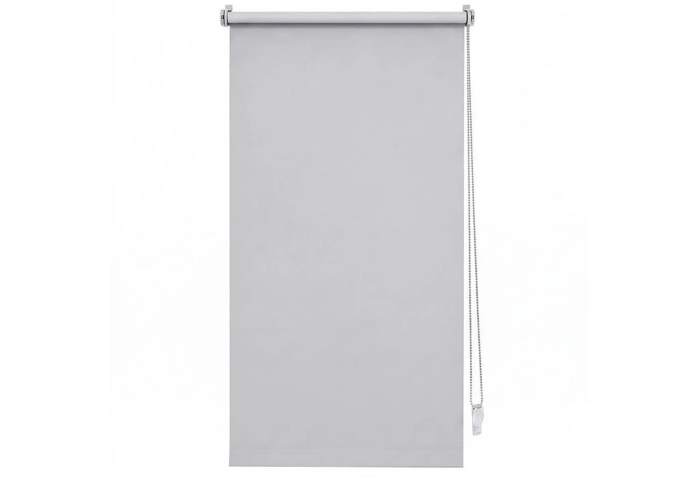 Salcar Verdunklungsrollo Klemmfix 40x130cm Grau Seitenzugrollo - Bild 2