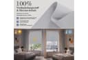 Salcar Verdunklungsrollo Klemmfix 40x130cm Grau Seitenzugrollo Bild 3
