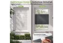 Salcar Wabenplissee Klemmfix Grau Verdunkelnd Schnurlos Bild 5