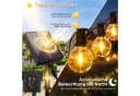 Salcar LED Solarleuchte Lichterkette G40 Warmweiß 15,2m Bild 1