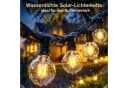 Salcar LED Solarleuchte Lichterkette G40 Warmweiß 15,2m Bild 4