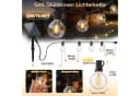 Salcar LED Solarleuchte Lichterkette G40 Warmweiß 15,2m Bild 5