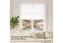 Sekey Seitenzugrollo Klemmfix Schmetterling weiss blickdicht Bild 3