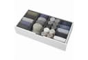 Sekey Aufbewahrungsbox Schubladen Organizer Vliesstoff 4er-Set Faltbar Bild 2